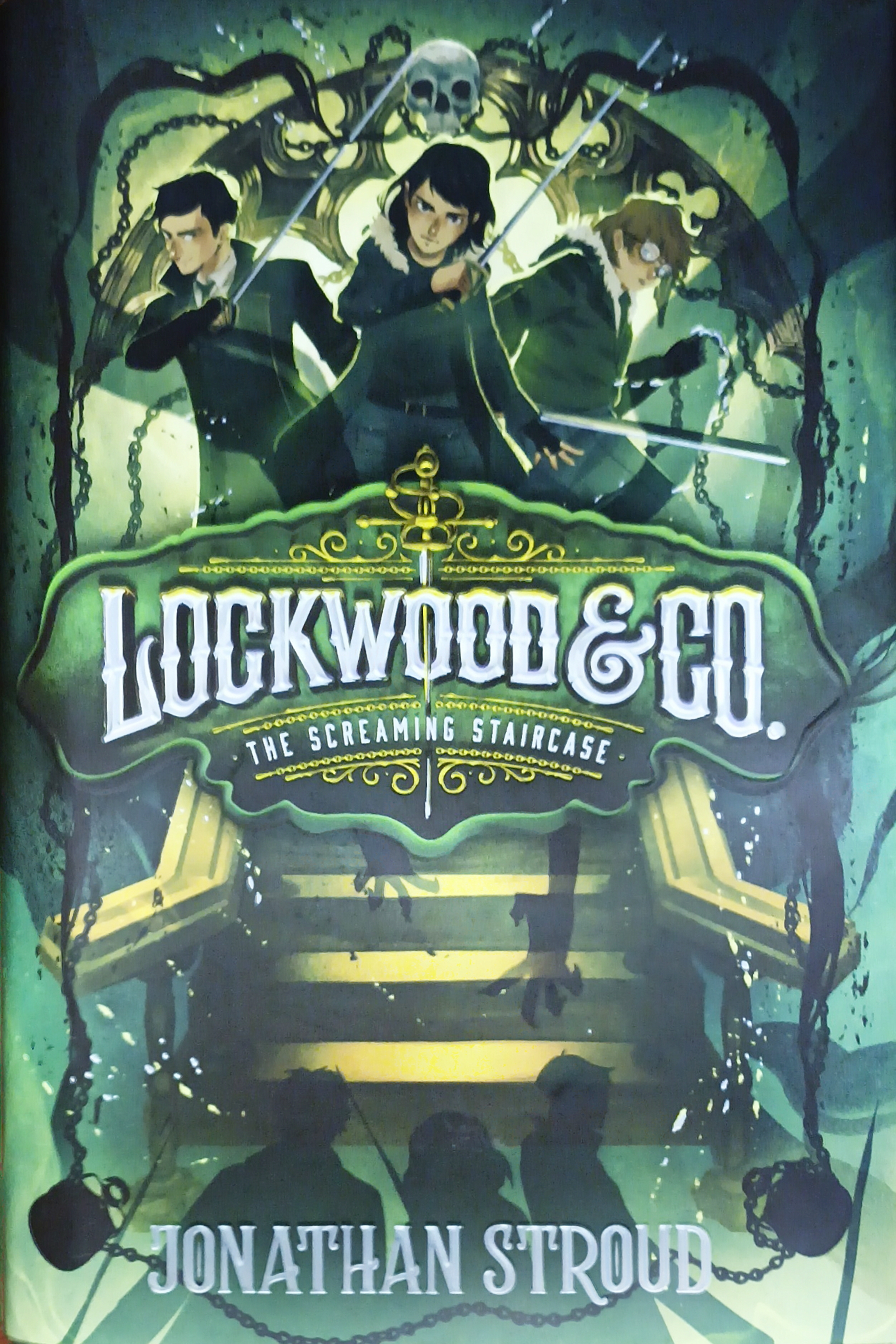 The Screaming Staircase (Lockwood & Co., #1)