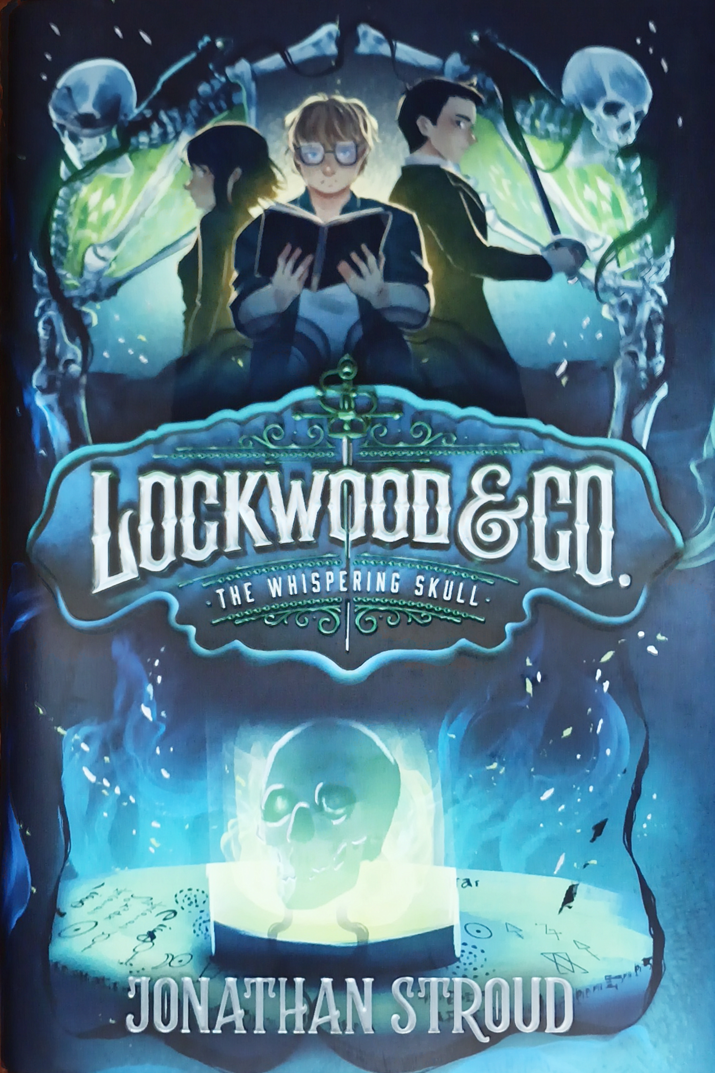 The Whispering Skull (Lockwood & Co., #2)