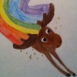 rainbow moose