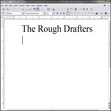 The Rough Drafters