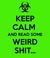 People Who Read Weird Shit...