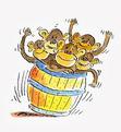 ISBarrel of Monkeys