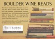 Boulder Wine Reads