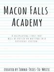 Macon Falls Academy RP