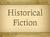 Historical Fiction/Romance