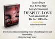 Despite Love - Book