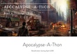 Apocalypse-A-Thon 2018