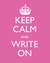 My writing