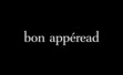 Bon Appé-read