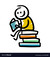 Vi som leser forskjellige bøker og forteller om de / We that read different books and talk about them
