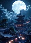 &#x1f319; Moon Over Kyoto &#x1f319;