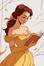 Belle and her book's 