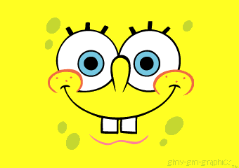 Funny Animated GIF, Funny Animated Animation Spongebob Happy Faces gif image
