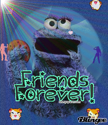Cookie Monster+Me=FriendsForever