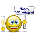 anniversary smiley photo: Smiley happy-anniversary.gif