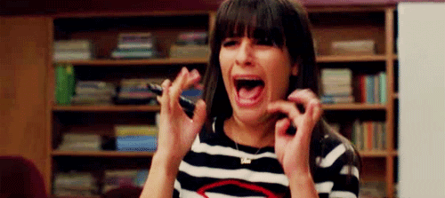 freaking out gif photo: Glee - Freak Out. tumblr_lj9fc4yMOU1qcd5oo.gif