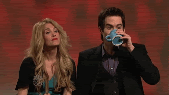 snl gifs photo: SNL spit take snlspit.gif