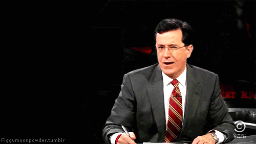 Come on gifs photo: Come On! COLBERT.gif