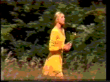 field gif photo: Anna Marek field dance yellow dress animated gif fielddance2xs3.gif