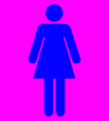 Image: Integrated Male and Female Restroom Sign; Link: Pam's House Blend tag: 'Bathroom'