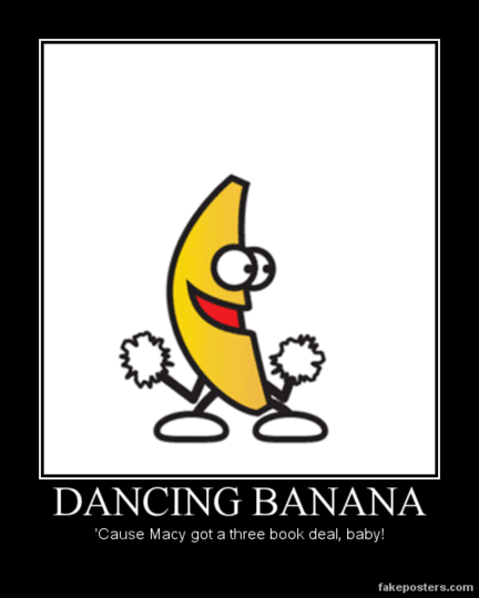 Dancing Banana - Demotivational Poster