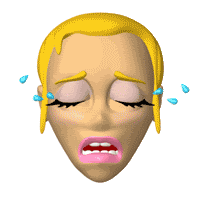 Animated crying