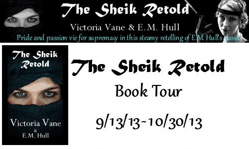 THE SHEIK RETOLD BOOK TOUR