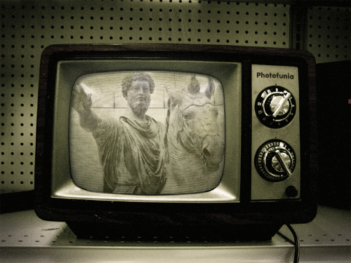 Channel-Surfing Ancient Stoic Television