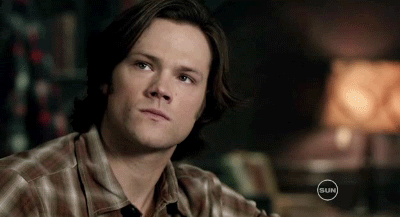 supernatural gif photo: lookswtext.gif