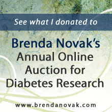 Online Auction to benefit Diabetes Research: BrendaNovakForTheCure.org