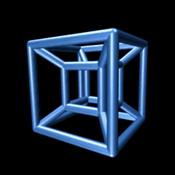 A Rotating Hyper-cube