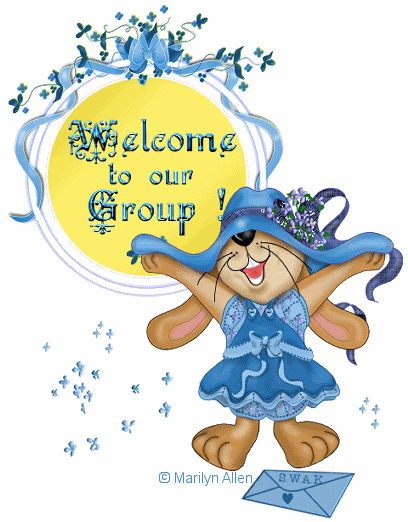 animated welcome photo: Welcome group animated rabbit WelcometoGroupanimated.gif