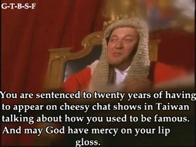 gently-tongued-by-stephen-fry: The only time you’ll see a gif from Spice World on here.