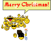 Merry Christmas Smileys photo: Merry Xmas Group mc_group1.gif