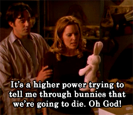 And this is how paranoid you feel about everything you see or hear at a thing.