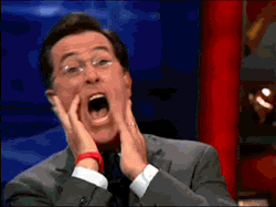 squeal photo: The Colbert Squeal ColbertOMG.gif