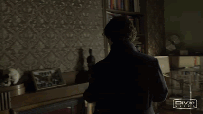 Sherlock photo: Sherlock Stabbing Paper stabbingpaper.gif