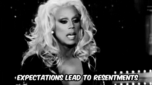 expectations lead to resentments