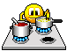 smiley cooking photo: animated smiley cooking 10.gif