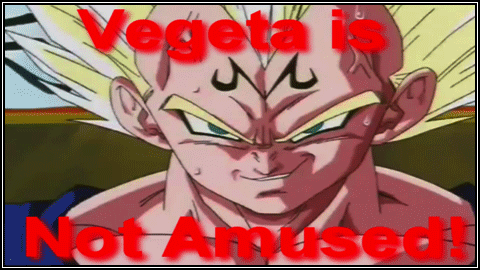 angry anime gif photo: Vegeta is Not Amused Gif Animated Vegeta-is-Not-Amused.gif