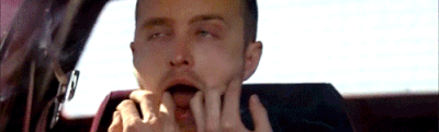 Jesse making faces -Breaking Bad