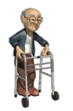 Old people walking slow photo: old lady oldmanwalker.gif