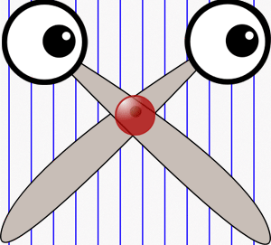 The process of editing.