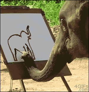 elephant-painter