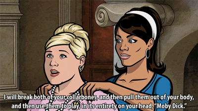 Lana collarbones gif OC