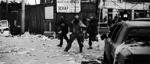 running zombie