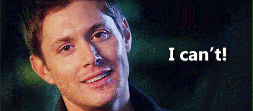 SPNG Tags: Dean / I can’t / SO MANY FEELINGS<br /><br /><br /><br /><br />Looking for a particular Supernatural reaction gif? This blog organizes them so you don’t have to spend hours hunting them down.