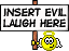 evil laugh