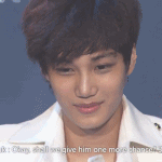 exo kai badge photo: Kai of EXO-K KAI_CUTE.gif