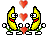 Smilies Smileys > Dancing Bananas Gifs : Banana Love
